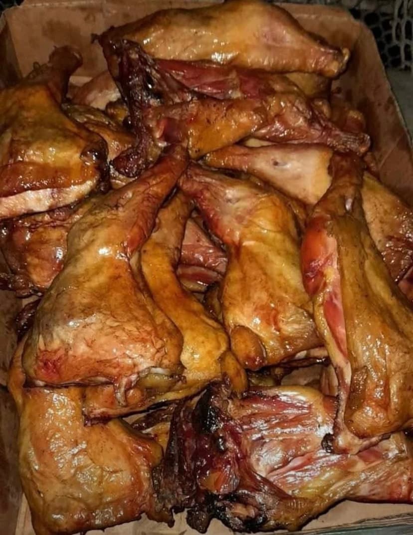 Pollo ahumado 